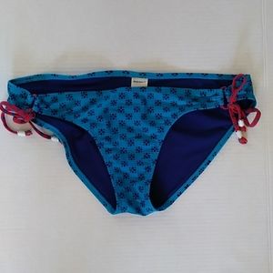 Old Navy Bikini Bottom M Blue Red